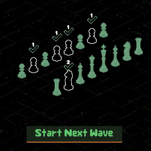 A screenshot of Waves of Chess